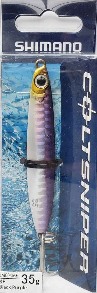Shimano Coltsniper Lightweight Casting Jig Black Purple JM004MEKP Lures & Bait Shimano Coltsniper Lightweight Casting Jig Black Purple JM004MEKP Lures & Bait