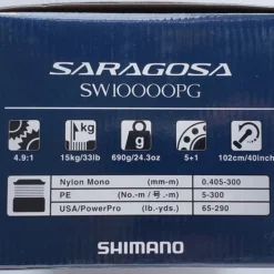 Reels Shimano Saragosa SRG10000SWAPG Spinning Reel