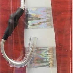 Lures & Bait Shimano Flat-Side Butterfly Jigs Zebra Glow BFLFS168ZG