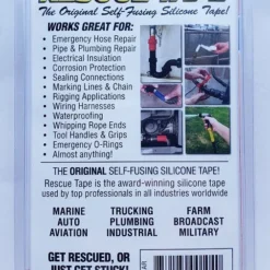 Marine Silicone Rescue Tape Clear