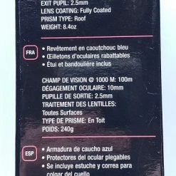 Beach & Pool Tasco Essentials 10x25 Binocular Blue 168125BL