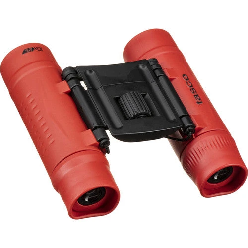 Tasco Essentials 10x25 Binocular Red 168125R 6 Tasco Essentials 10x25 Binocular Red 168125R