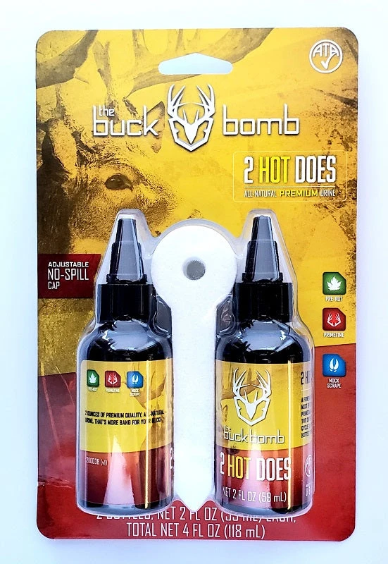 Game Scents & Covers The Buck Bomb 2 Hot Does With Wicks 4oz 200038 Game Scents & Covers The Buck Bomb 2 Hot Does With Wicks 4oz 200038