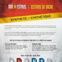 The Buck Bomb Synthetic Doe N Estrus With Wicks 200031C Game Scents & Covers