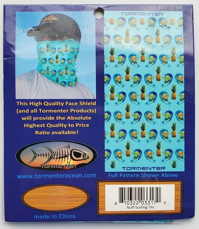 Tormenter Ocean Fishing Accessories Tormenter Nuff Surfing Tiki Neck Gaiter Tormenter Ocean Fishing Accessories Tormenter Nuff Surfing Tiki Neck Gaiter