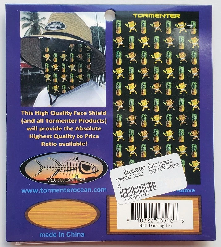 Tormenter Ocean Tormenter Nuff Dancing Tiki Neck Gaiter Fishing Accessories 4 Tormenter Ocean Tormenter Nuff Dancing Tiki Neck Gaiter Fishing Accessories