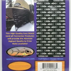 Tormenter Ocean Tormenter Nuff Tuna Bones Black Neck Gaiter Fishing Accessories