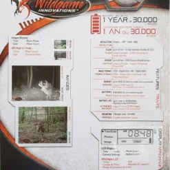 Wildgame Innovations Wildgame Cloak 4 Lightsout Trail Camera K4B1