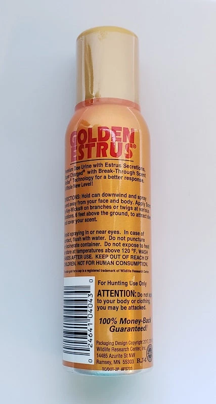 Wildlife Research Golden Estrus 3oz 404-3 4 Wildlife Research Golden Estrus 3oz 404-3