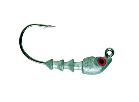 Hooks/Jig Heads Bass Assassin Lead/Red Eye Jighead 1/8oz 4ct JA06001 Hooks/Jig Heads Bass Assassin Lead/Red Eye Jighead 1/8oz 4ct JA06001