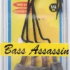 Bass Assassin Lead/Red Eye Long Shank Jighead 1/4oz 4ct JA57001 2 Bass Assassin Lead/Red Eye Long Shank Jighead 1/4oz 4ct JA57001