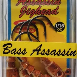 Bass Assassin New Penny Jighead 1/16oz 4ct JA05011