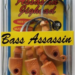 Hooks/Jig Heads Bass Assassin New Penny Jighead 1/8oz 4ct JA06011