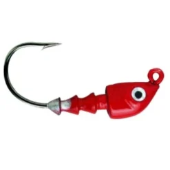 Hooks/Jig Heads Bass Assassin Red Jighead 1/8oz 4ct JA06002
