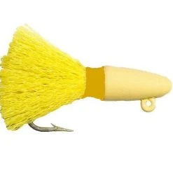 BOONE Pompano Jig Cream/Yellow 1/4oz 3pk Lures & Bait