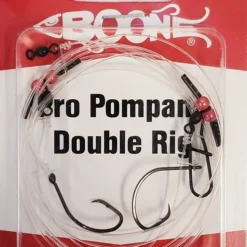 BOONE Pro Pompano Double Rig TT-00493 Line/Leaders
