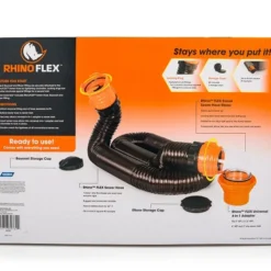 Camco 15' RhinoFlex RV Sewer Hose Kit 39761
