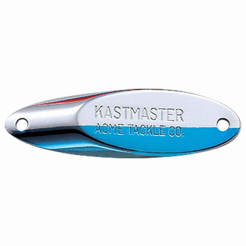 Acme Kastmaster Spoon 1/2oz Chrome/Blue Lures & Bait Acme Kastmaster Spoon 1/2oz Chrome/Blue Lures & Bait