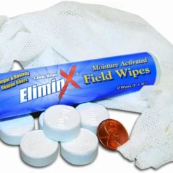 Code Blue EliminX 360 Odor Eliminator Combo Spray / 12ct Field Wipes