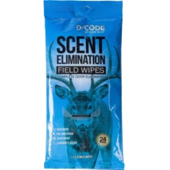 Code Blue D/Code Scent Elimination Field Wipes 24pk