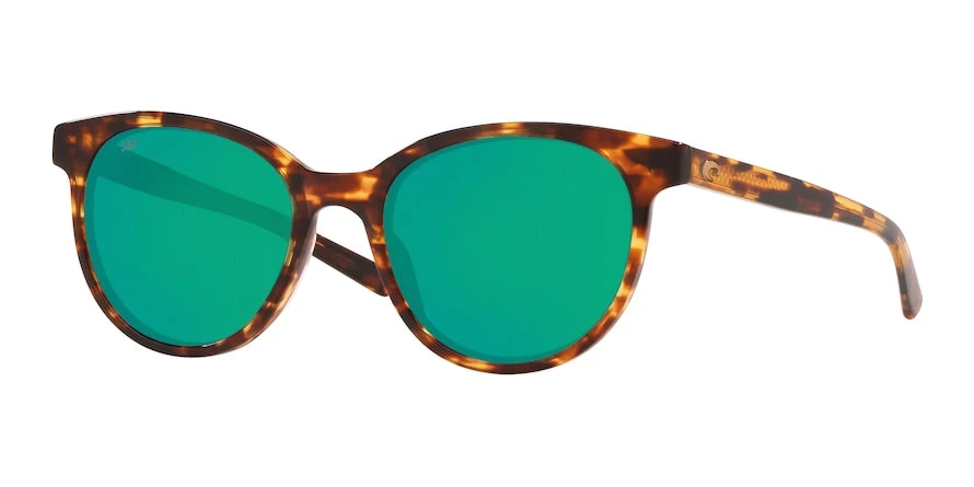 Costa Del Mar Costa Isla Shiny Tortoise Green Mirror ISA 10 OGMGLP 580G 3 Costa Del Mar Costa Isla Shiny Tortoise Green Mirror ISA 10 OGMGLP 580G