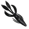 Culprit Incredi-Bug Black 4-1/2" 6pk Lures & Bait 1 Culprit Incredi-Bug Black 4-1/2" 6pk Lures & Bait