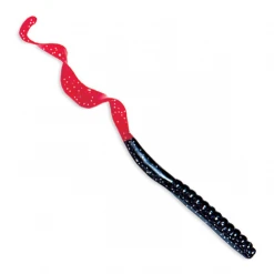 Lures & Bait Culprit Worm Black/Red Tail 7.5in 18pk
