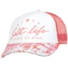 Salt Life Ladies Oasis Trucker Hat SLG20027 2 Salt Life Ladies Oasis Trucker Hat SLG20027