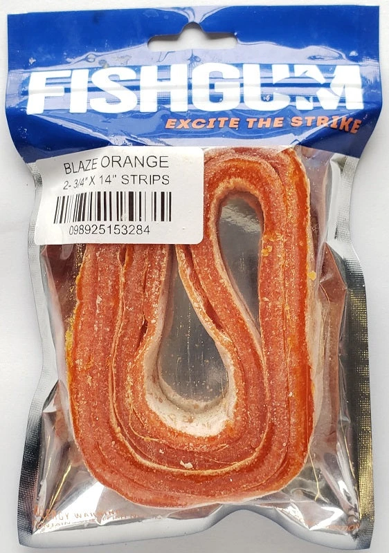 FISHGUM Excite The Strike Blaze Orange Lures & Bait FISHGUM Excite The Strike Blaze Orange Lures & Bait