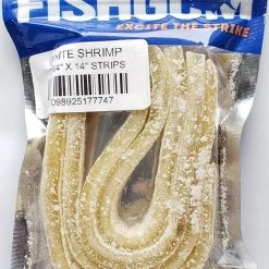 FISHGUM Excite The Strike White Shrimp