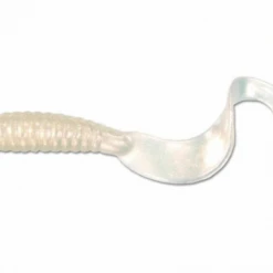 Sea Striker Got-Cha Curltail Grub White Pearl 4" 20pk Lures & Bait