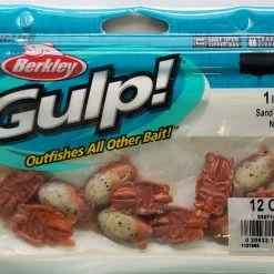 Lures & Bait Berkley Gulp! Sand Crab Flea New Penny 1" 12pk