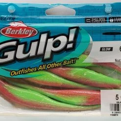Lures & Bait Berkley Gulp! Jerk Shad Nuclear Chicken 6" 5pk
