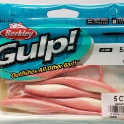 Berkley Gulp! Jerk Shad Pink Shine 5" 5pk Lures & Bait
