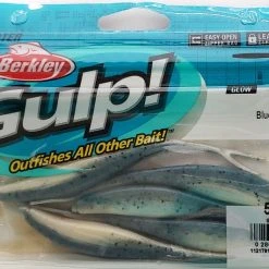 Berkley Gulp! Jerk Shad Blue Pepper 5" 5pk Lures & Bait