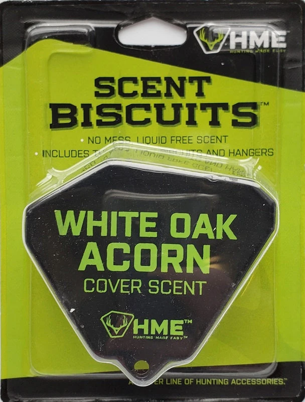 HME Products Hunting HME Scent Biscuit White Oak Acorn Cover Scent 3 Pack HME-WAF-ACR 3 HME Products Hunting HME Scent Biscuit White Oak Acorn Cover Scent 3 Pack HME-WAF-ACR