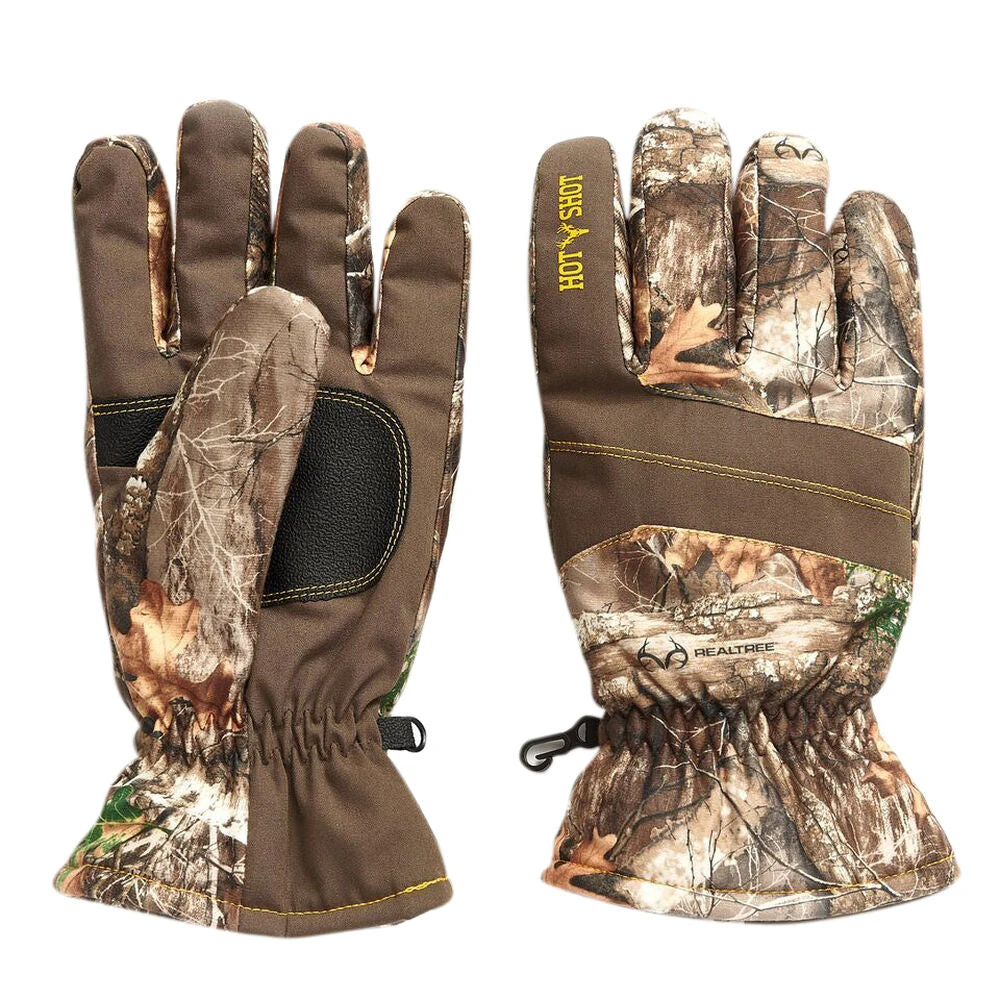 Hunting Clothing Hot Shot Men's Defender Realtree Edge Gloves Hunting Clothing Hot Shot Men's Defender Realtree Edge Gloves