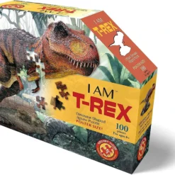 Beach & Home Madd Capp Puzzles 100 Piece I Am T. Rex