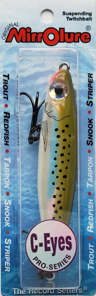 MirrOlure C-Eye Pro-Series Suspending Twitchbait C20MR-TROUT MirrOlure C-Eye Pro-Series Suspending Twitchbait C20MR-TROUT