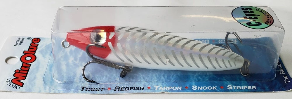 MirrOlure C-Eye Pro Dog Jr. Surface Walker C85MR-11SB Lures & Bait MirrOlure C-Eye Pro Dog Jr. Surface Walker C85MR-11SB Lures & Bait