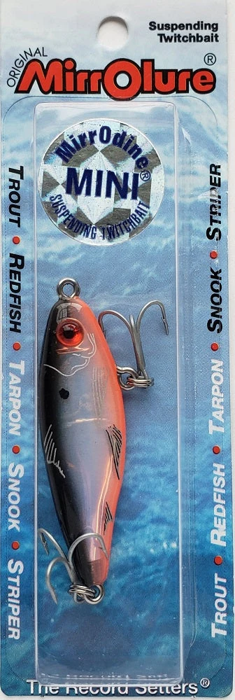 Lures & Bait MirrOlure MirrOdine Mini Suspending Twitchbait 14MR-808 4 Lures & Bait MirrOlure MirrOdine Mini Suspending Twitchbait 14MR-808