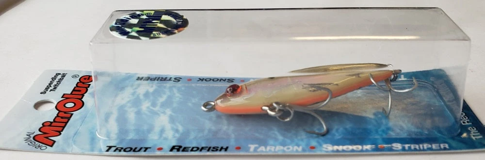 MirrOlure MirrOdine Mini Suspending Twitchbait 14MR-BNSBO 6 MirrOlure MirrOdine Mini Suspending Twitchbait 14MR-BNSBO