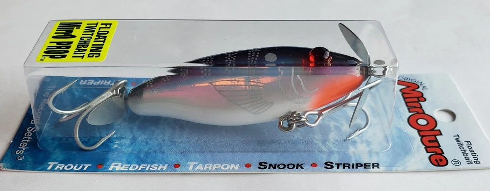 MirrOlure MirrO Prop Floating Twitchbait 10MR-21 Lures & Bait 5 MirrOlure MirrO Prop Floating Twitchbait 10MR-21 Lures & Bait