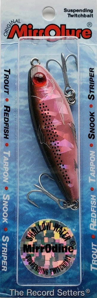 MirrOlure MirrOdine Suspending Twitchbait 17MR-RTBG 4 MirrOlure MirrOdine Suspending Twitchbait 17MR-RTBG