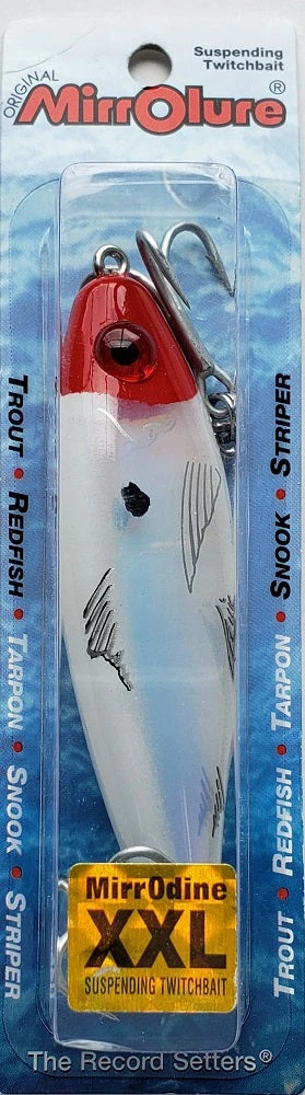Lures & Bait MirrOlure MirrOdine XXL Suspending Twitchbait 37MR-11 4 Lures & Bait MirrOlure MirrOdine XXL Suspending Twitchbait 37MR-11