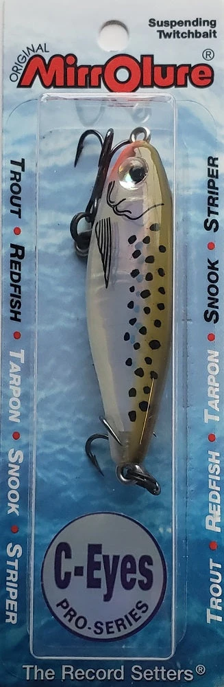 Lures & Bait MirrOlure C-Eye Pro-Series Suspending Twitchbait C17MR-TROUT 4 Lures & Bait MirrOlure C-Eye Pro-Series Suspending Twitchbait C17MR-TROUT