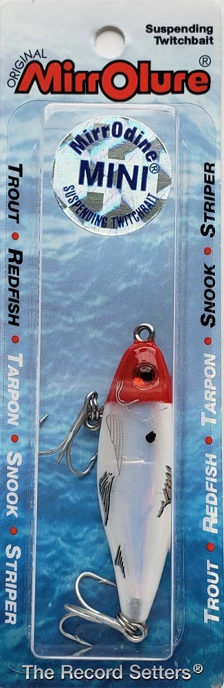 Lures & Bait MirrOlure MirrOdine Mini Suspending Twitchbait 14MR-11 4 Lures & Bait MirrOlure MirrOdine Mini Suspending Twitchbait 14MR-11