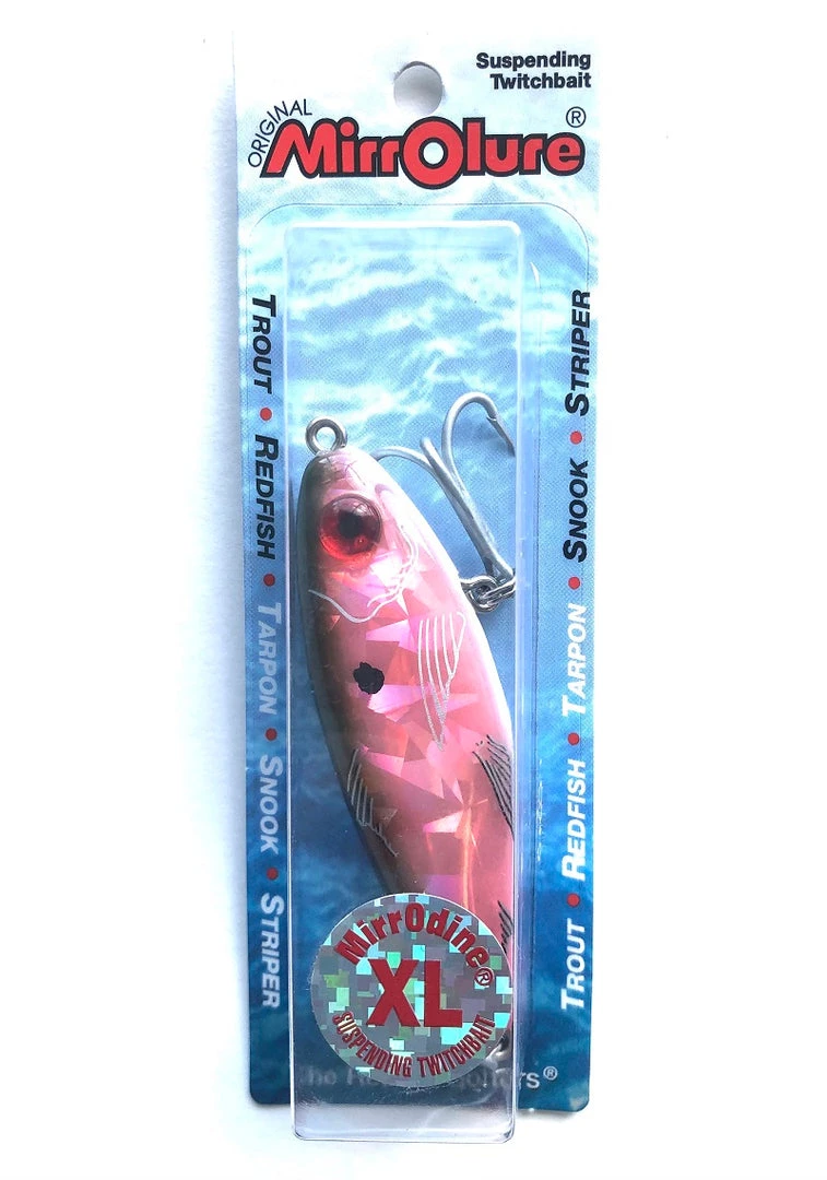 Lures & Bait MirrOlure MirrOdine XL Suspending Twitchbait 27MR-RT Lures & Bait MirrOlure MirrOdine XL Suspending Twitchbait 27MR-RT