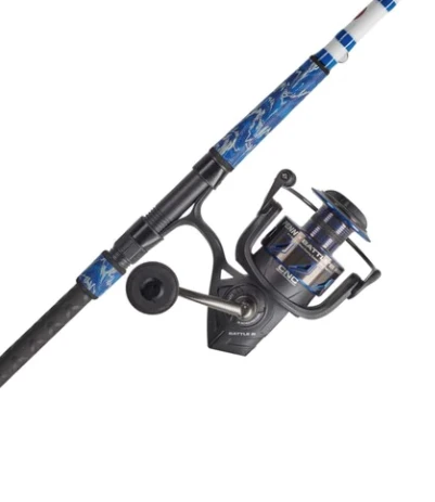 Rods & Combo's Penn Battle III 5000 LE Rod & Spinning Reel Combo BTLIII5000LE802MH 3 Rods & Combo's Penn Battle III 5000 LE Rod & Spinning Reel Combo BTLIII5000LE802MH