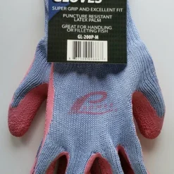 American Maple Fishing Accessories Promar Latex Grip Glove Pink GL200P